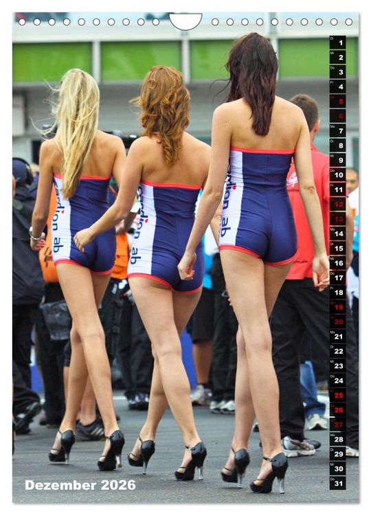 Produktbild: Beauty Grid Girls (Wandkalender 2026 DIN A4 hoch), CALVENDO Monatskalender