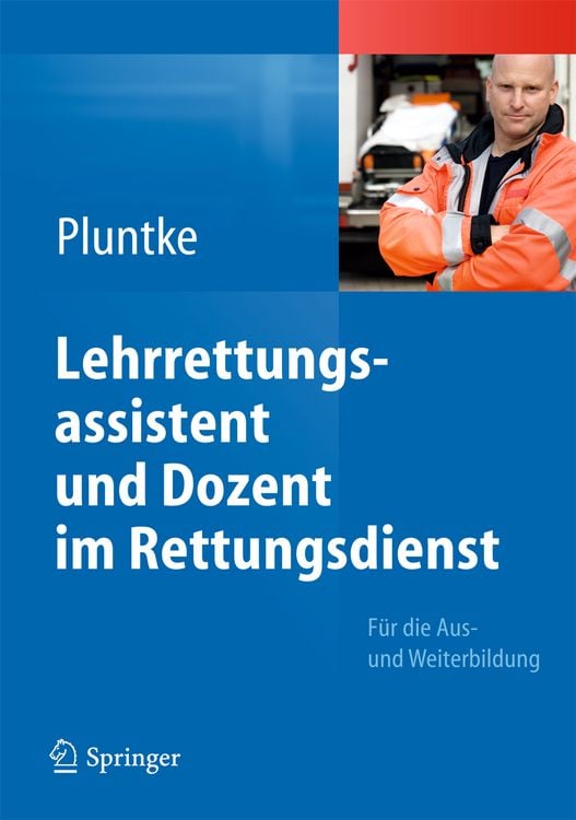 Produktbild: Lehrrettungsassistent und Dozent im Rettungsdienst