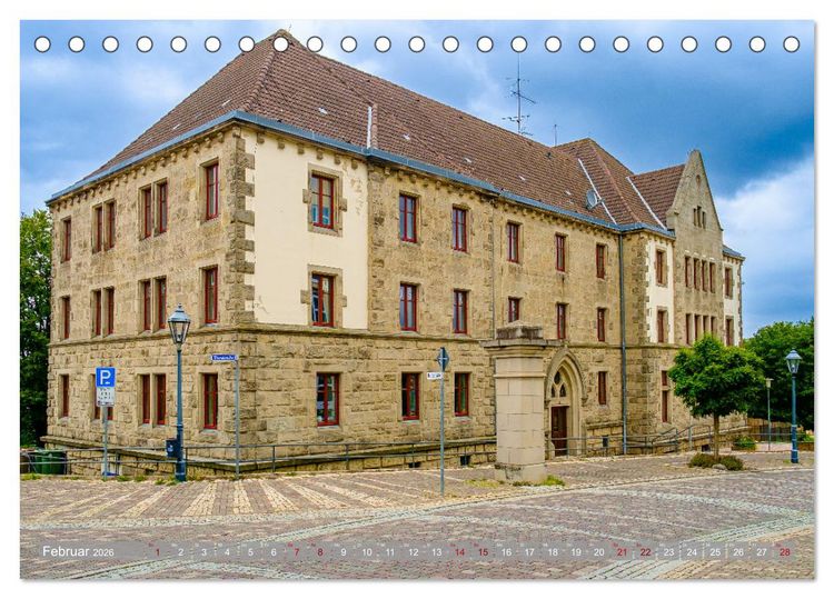 Produktbild: Ein Blick auf Wolfhagen (Tischkalender 2026 DIN A5 quer), CALVENDO Monatskalender
