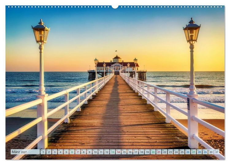Produktbild: Ostsee Momente (Wandkalender 2027 DIN A2 quer), CALVENDO Monatskalender