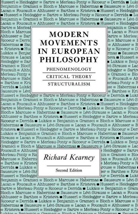 Produktbild: Modern movements in European philosophy