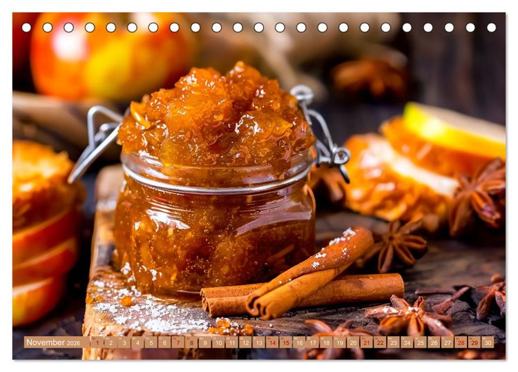 Produktbild: Alles Apfel oder was?! - K&ouml;stliche Apfelgerichte f&uuml;r jede Gelegenheit! (Tischkalender 2026 DIN A5 quer), CALVENDO Monatskalender