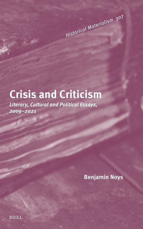 Produktbild: Crisis and Criticism