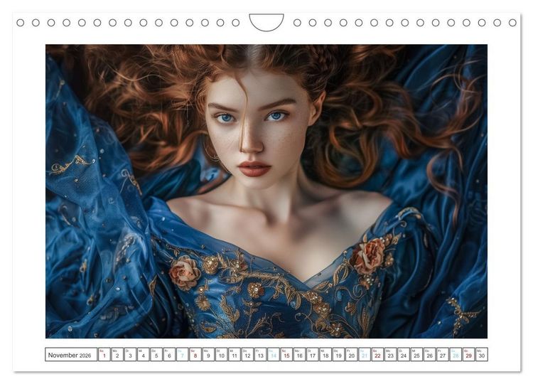Produktbild: Zarte Verf&uuml;hrung (Wandkalender 2026 DIN A4 quer), CALVENDO Monatskalender
