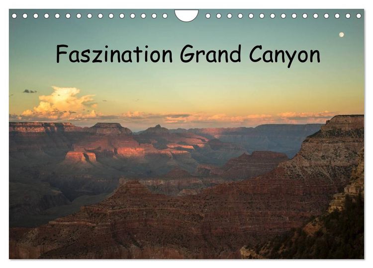 Produktbild: Faszination Grand Canyon / CH-Version (Wandkalender 2026 DIN A4 quer), CALVENDO Monatskalender