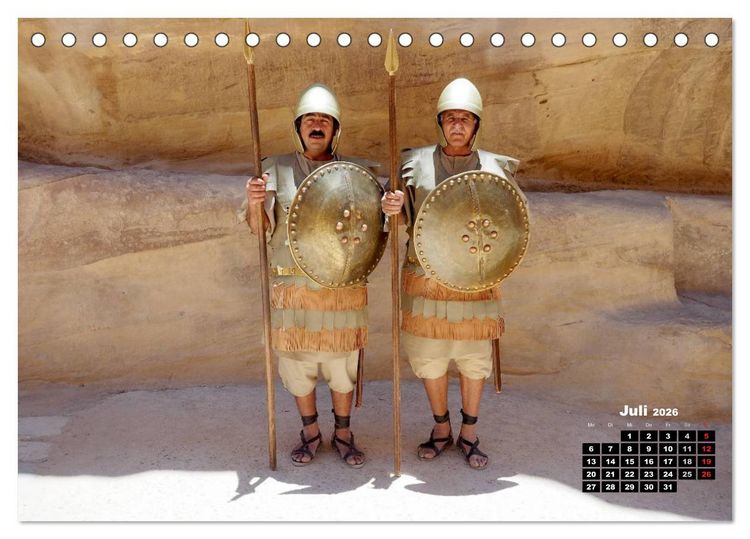 Produktbild: Jordanien. K&ouml;nigreich in der W&uuml;ste (Tischkalender 2026 DIN A5 quer), CALVENDO Monatskalender