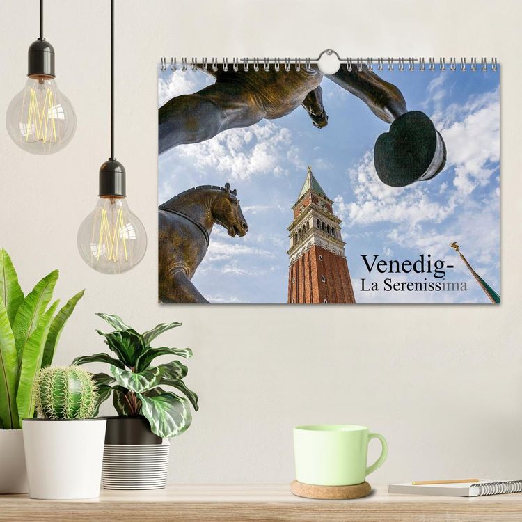 Produktbild: Venedig &ndash; La Serenissima (Wandkalender 2026 DIN A4 quer), CALVENDO Monatskalender