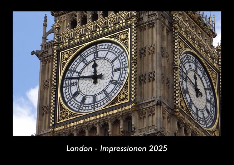 Produktbild: London - Impressionen 2025 Fotokalender DIN A3
