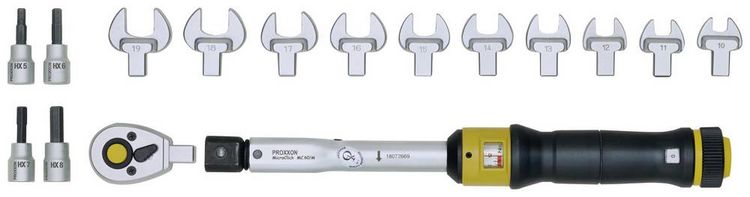 Produktbild: Proxxon MicroClick MC 60-Multi 23341 Drehmomentschl&uuml;ssel 12 - 60 Nm