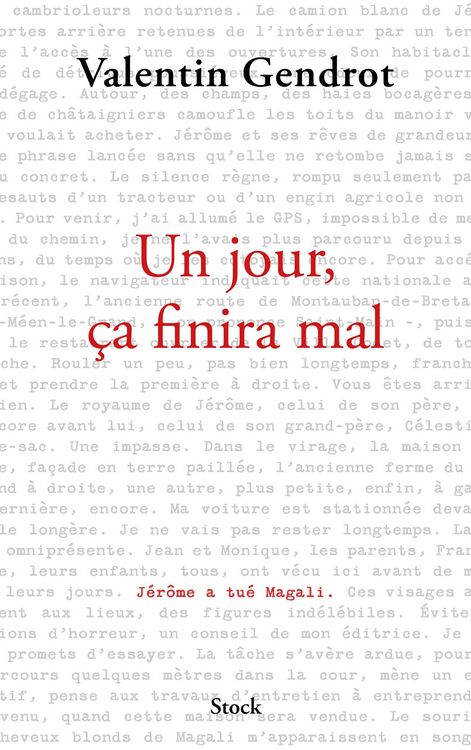Produktbild: Un jour, &ccedil;a finira mal