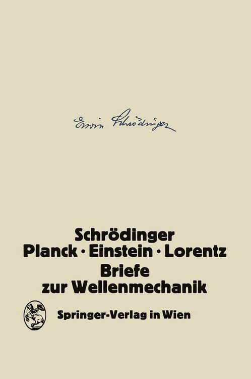 Produktbild: Briefe zur Wellenmechanik