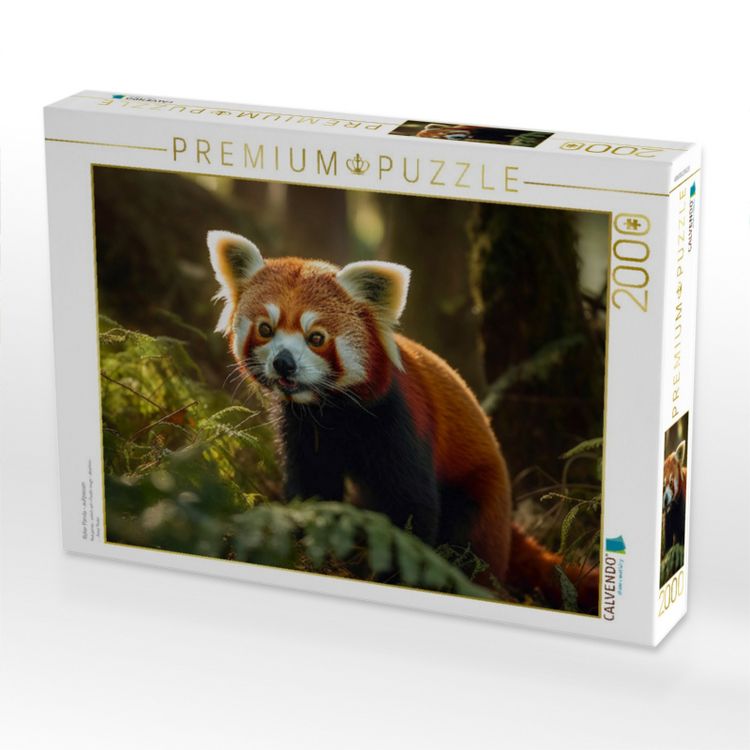 Produktbild: CALVENDO Puzzle Roter Panda - aufpassen | 2000 Teile Lege-Gr&ouml;&szlig;e 90x67cm Foto-Puzzle f&uuml;r gl&uuml;ckliche Stunden