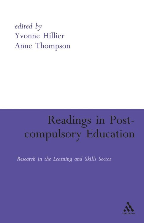 Produktbild: Readings in Post-compulsory Education