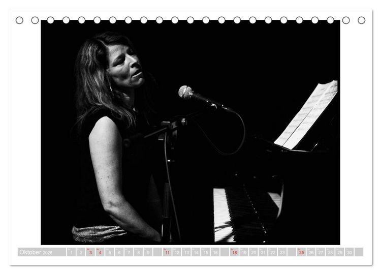 Produktbild: Jazz Ladies in der alten Schmiede (Tischkalender 2026 DIN A5 quer), CALVENDO Monatskalender