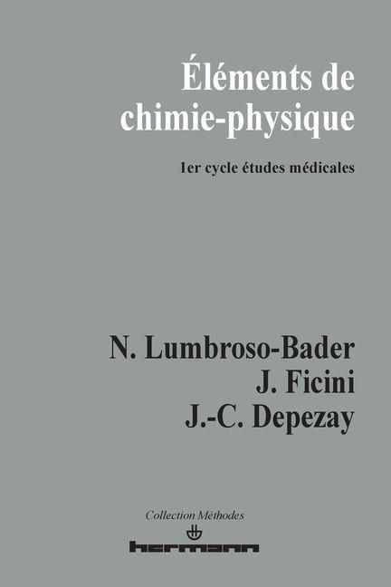 Produktbild: &Eacute;l&eacute;ments de chimie physique