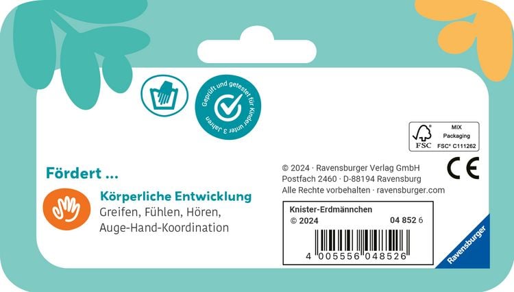 Produktbild: Play+ Knister-Erdm&auml;nnchen - ab 0 Monate