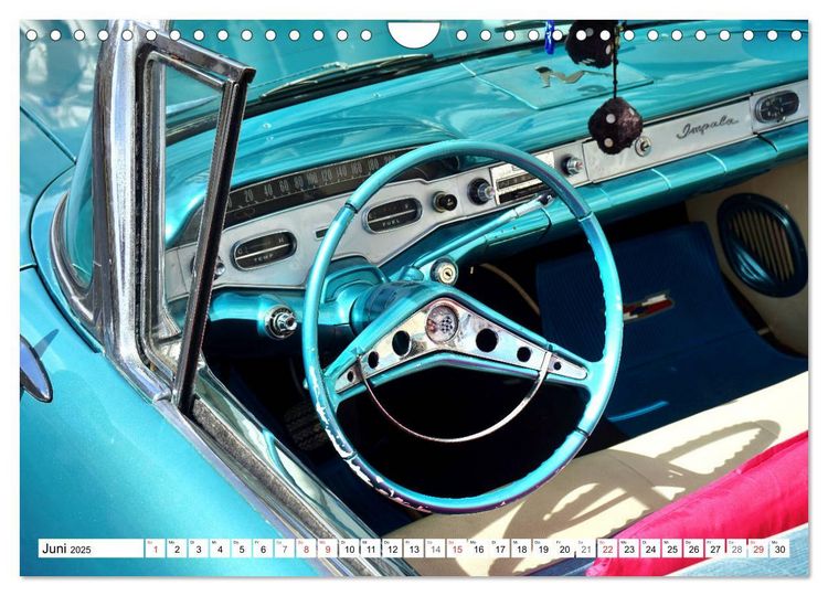 Produktbild: Impala '58 - Ein Chevy der Extraklasse (Wandkalender 2025 DIN A4 quer), CALVENDO Monatskalender