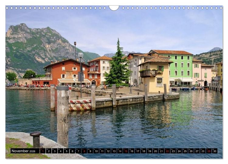 Produktbild: Gardasee (Wandkalender 2026 DIN A3 quer), CALVENDO Monatskalender