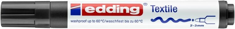 Produktbild: EDDING&reg; Textil Marker 4500, schwarz