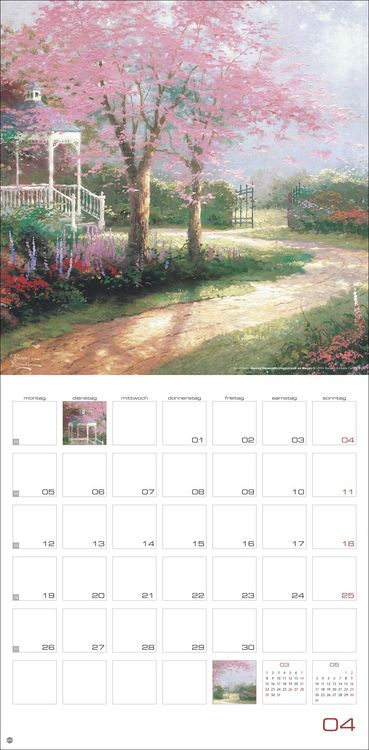 Produktbild: Thomas Kinkade: Land of Light Broschurkalender 2027