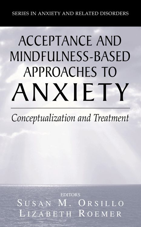 Produktbild: Acceptance- and Mindfulness-Based Approaches to Anxiety