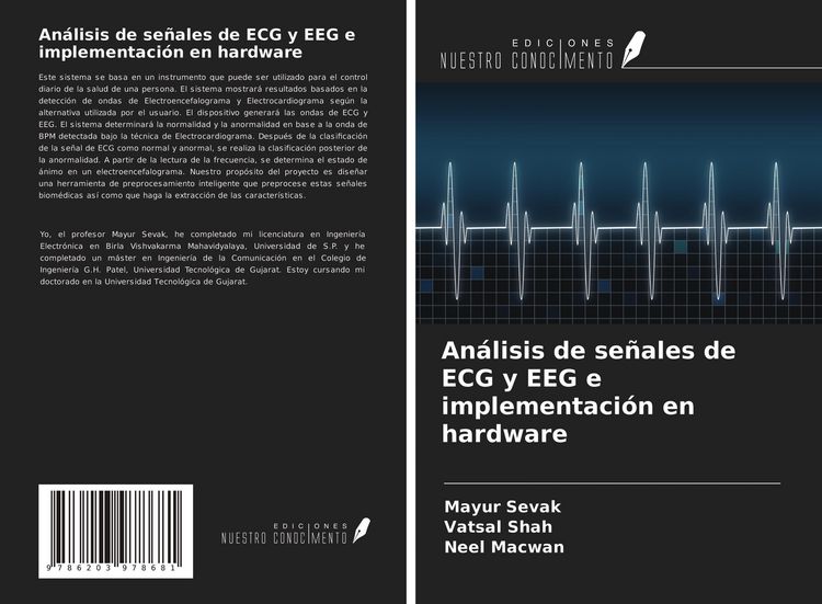 Produktbild: An&aacute;lisis de se&ntilde;ales de ECG y EEG e implementaci&oacute;n en hardware