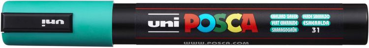 Produktbild: uni-ball Marker uni POSCA PC-5M smaragdgr&uuml;n