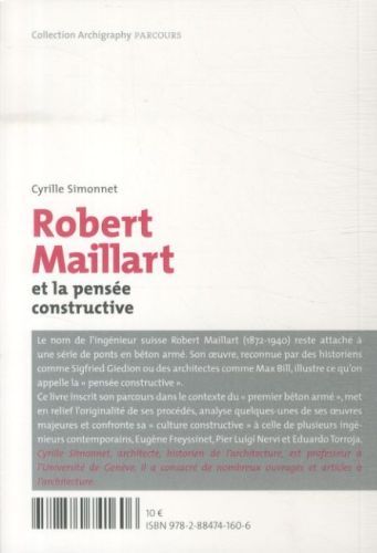 Produktbild: Robert Maillart et la pens&eacute;e constructive