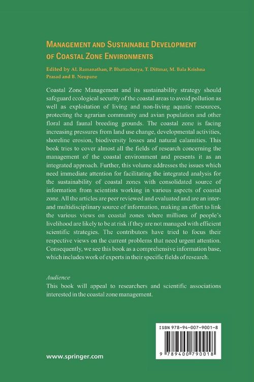 Produktbild: Management and Sustainable Development of Coastal Zone Environments