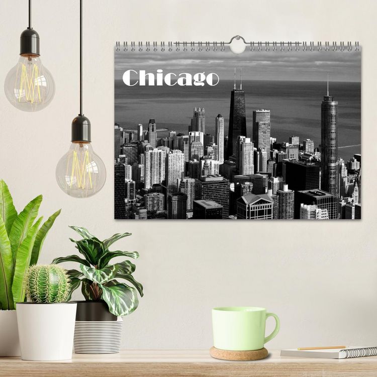 Produktbild: Chicago 2026 (Wandkalender 2026 DIN A4 quer), CALVENDO Monatskalender