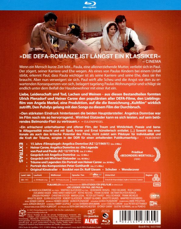 Produktbild: Die Legende von Paul und Paula (Filmjuwelen / DEFA)