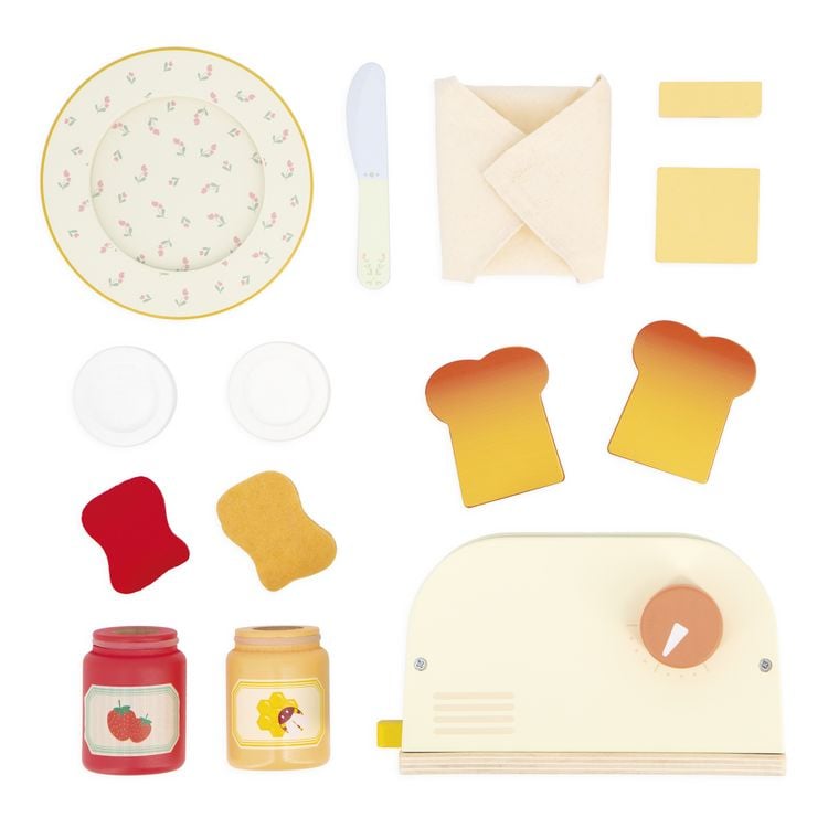 Produktbild: Toaster-Spielset "Liebe Omama" &ndash; Fr&uuml;hst&uuml;cksfreude mit Butter & Marmelade
