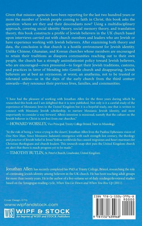 Produktbild: A Profile of Jewish Believers in the UK Church