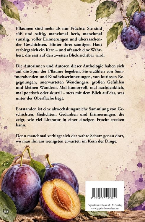 Produktbild: Auf den Kern gebracht - Die Pflaumen-Anthologie