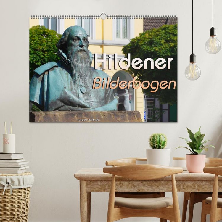 Produktbild: Hildener Bilderbogen 2026 (Wandkalender 2026 DIN A2 quer), CALVENDO Monatskalender
