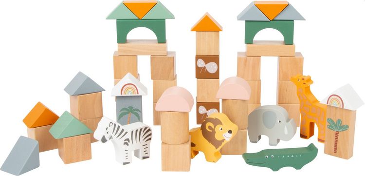 Produktbild: Holzbausteine "Safari"