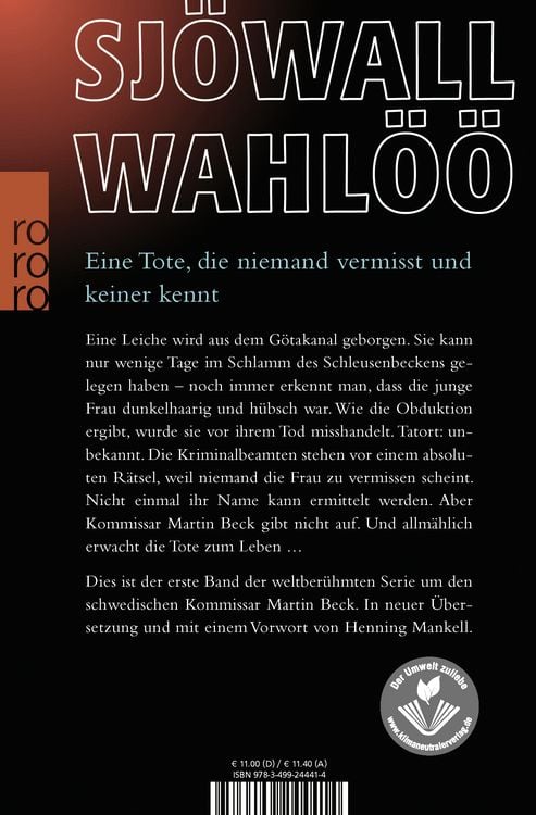 Produktbild: Die Tote im G&ouml;takanal: Ein Kommissar-Beck-Roman