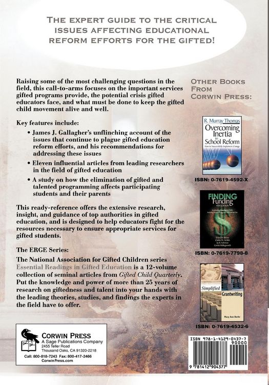 Produktbild: Public Policy in Gifted Education