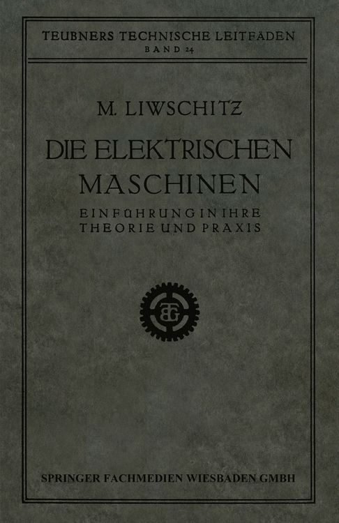 Produktbild: Die Elektrischen Maschinen