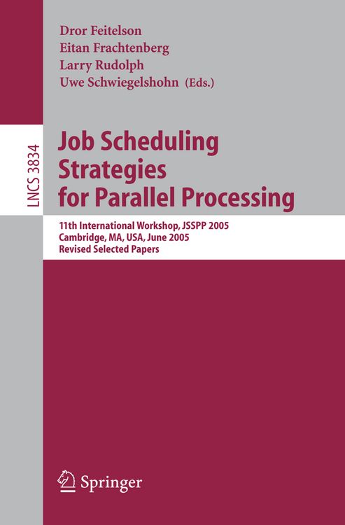 Produktbild: Job Scheduling Strategies for Parallel Processing