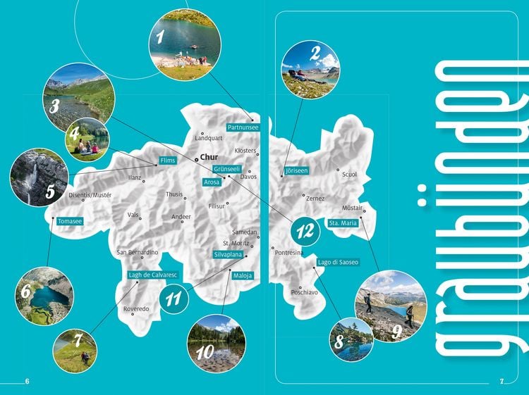 Produktbild: K&uuml;mmerly+Frey Erlebnis Schweiz Wandern zu Berggew&auml;ssern - Wanderf&uuml;hrer