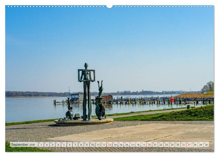 Produktbild: Ribnitz Damgarten Impressionen (Wandkalender 2026 DIN A2 quer), CALVENDO Monatskalender