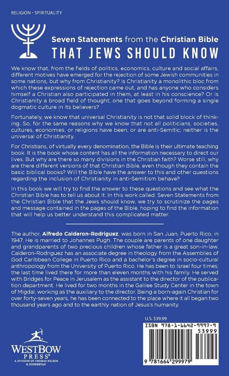 Produktbild: Seven Statements from the Christian Bible that Jews Should Know