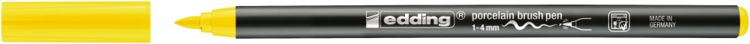 Produktbild: edding 4200 Porzellanpinselstift gelb