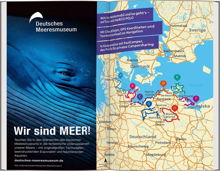 Produktbild: MARCO POLO Camper Guide Ostseek&uuml;ste & Mecklenburgische Seenplatte