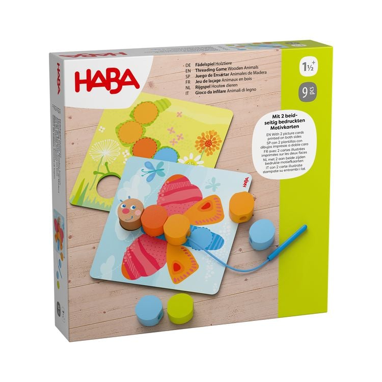 Produktbild: F&auml;delspiel Holztiere