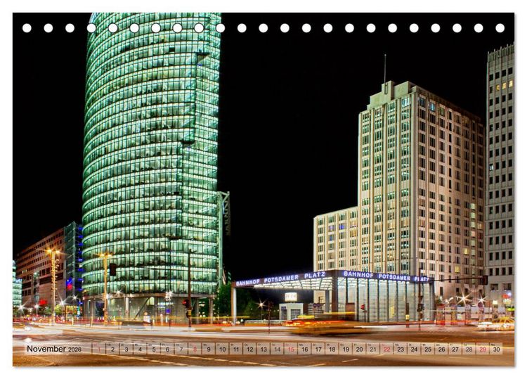 Produktbild: Berlin - fotografiert von Michael Allmaier (Tischkalender 2026 DIN A5 quer), CALVENDO Monatskalender