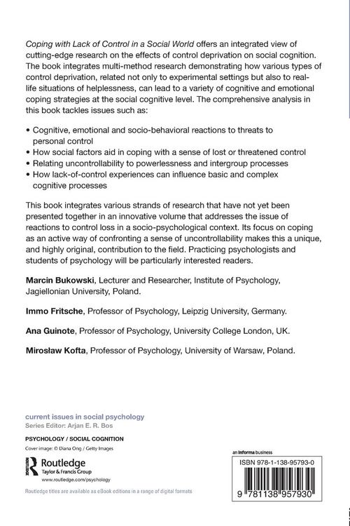 Produktbild: Coping with Lack of Control in a Social World