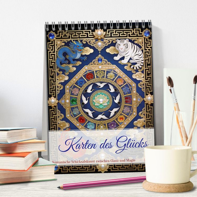 Produktbild: Karten des Gl&uuml;cks (Tischkalender 2027 DIN A5 hoch), CALVENDO Monatskalender
