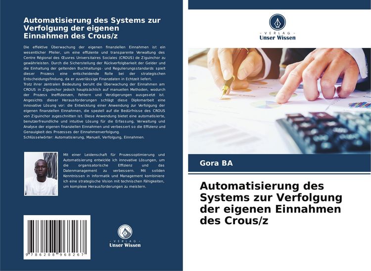 Produktbild: Automatisierung des Systems zur Verfolgung der eigenen Einnahmen des Crous/z